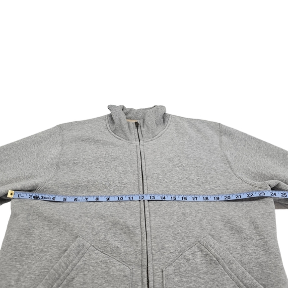 Eddie Bauer Sherpa Lined Coat Men's Size Extra Large Full Zip Mock Neck Jacket - Picture 12 of 13